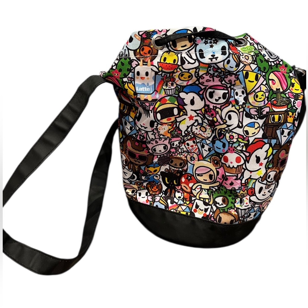 Tokidoki Bucket Drawstring Crossbody Multicolor - Picture 2 of 8